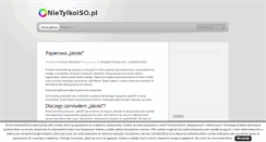 Desktop Screenshot of nietylkoiso.pl