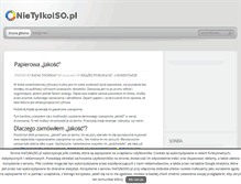 Tablet Screenshot of nietylkoiso.pl